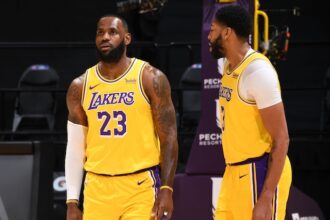 Anthony Davis, LeBron James, Lakers