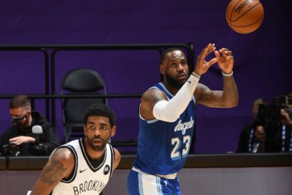 Kyrie Irving, LeBron James, Lakers, Nets