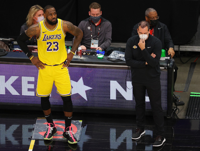 LeBron James, Frank Vogel, Los Angeles Lakers