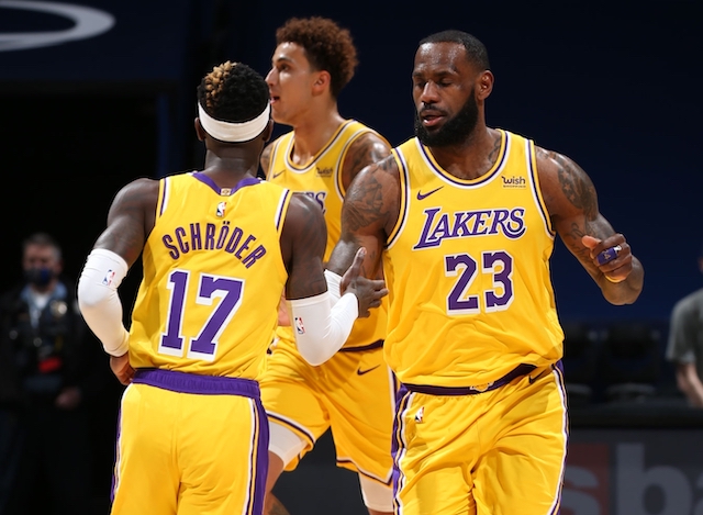 LeBron James, Kyle Kuzma, Dennis Schroder