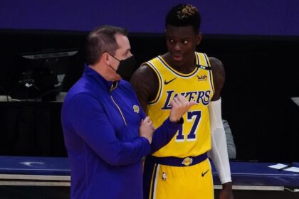 Frank Vogel, Dennis Schroder, Los Angeles Lakers