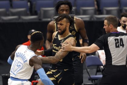 Dennis Schroder, Los Angeles Lakers, OG Anunoby, Toronto Raptors