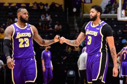 Lebron James, Anthony Davis, Lakers