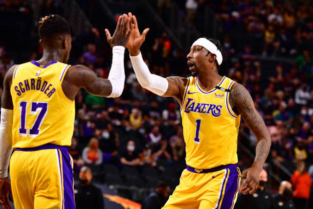 Dennis Schroder, Kentavious Caldwell Pope, Lakers