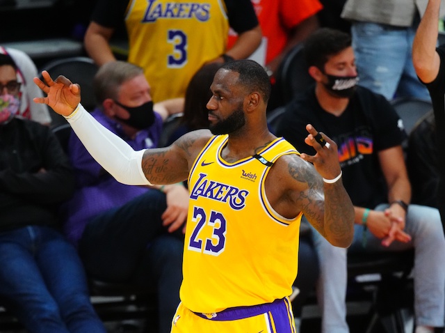 Lebron James, Lakers