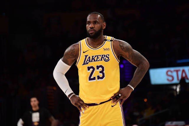 Lebron James, Lakers