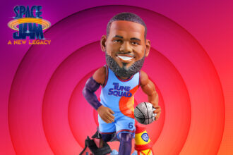 LeBron James, Space Jam bobblehead, FOCO