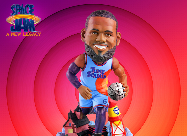 LeBron James, Space Jam bobblehead, FOCO