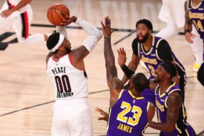 Carmelo Anthony, Lakers, Blazers