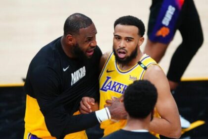 Talen Horton-Tucker, LeBron James, Lakers
