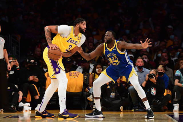 Anthony Davis Draymond Green Lakers