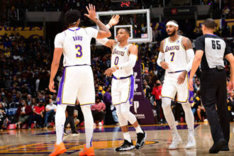 Anthony Davis Russell Westbrook Carmelo Anthony Lakers