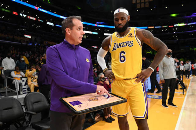 Frank Vogel, LeBron James, Lakers