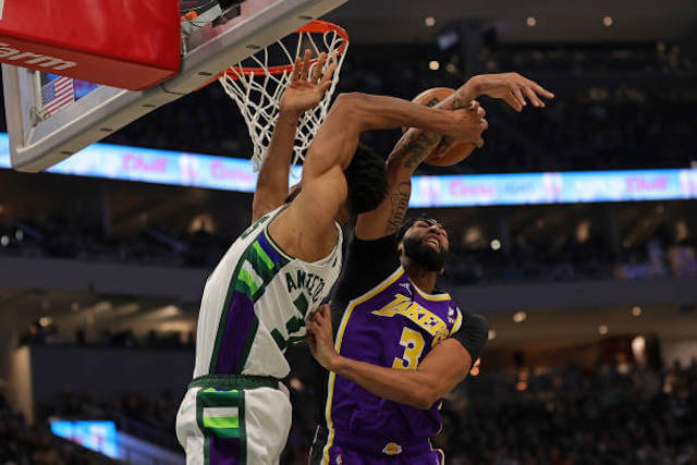 Anthony Davis, Giannis Antetokounmpo, Lakers