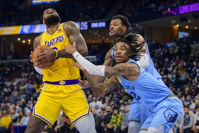 LeBron James, Ja Morant, Lakers, Grizzlies