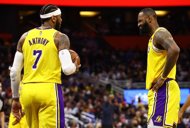 Carmelo Anthony, LeBron James, Lakers