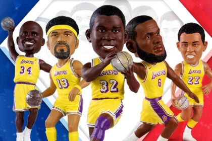Elgin Baylor, Wilt Chamberlain, LeBron James, Magic Johnson, Shaquille O'Neal, FOCO