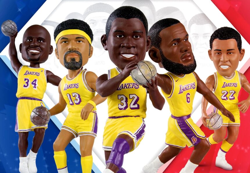 Elgin Baylor, Wilt Chamberlain, LeBron James, Magic Johnson, Shaquille O'Neal, FOCO