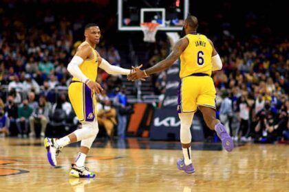 Russell Westbrook LeBron James Lakers