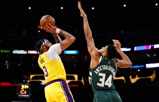 Anthony Davis Giannis Antetokounmpo Lakers Bucks