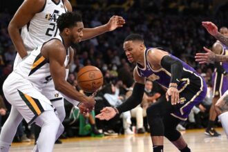 Donovan Mitchell Russell Westbrook Lakers Jazz