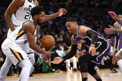 Donovan Mitchell Russell Westbrook Lakers Jazz