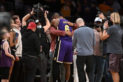 LeBron James, Aaron Donald, Rams, Lakers