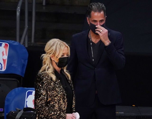 Rob Pelinka Jeanie Buss Lakers