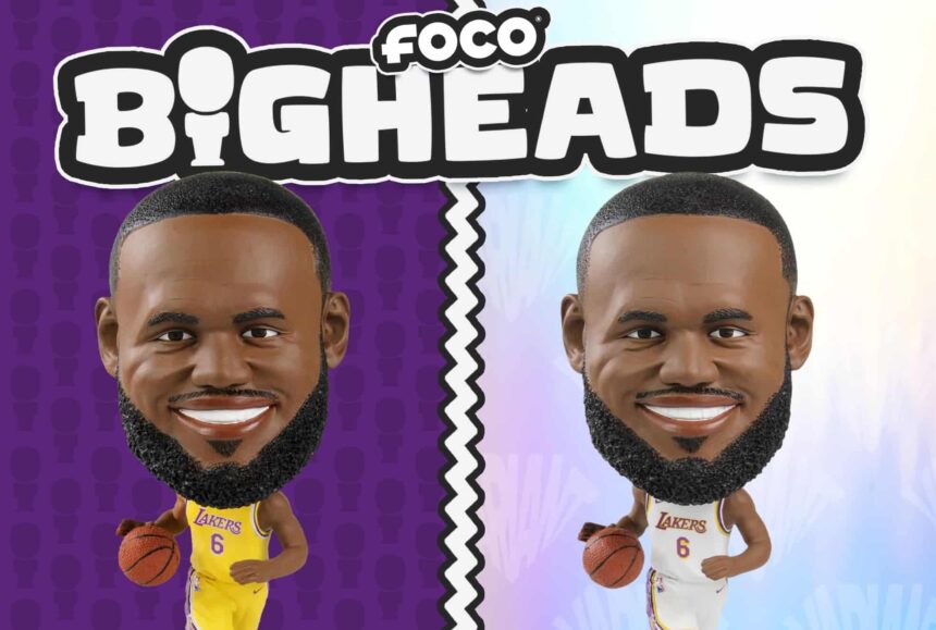 Lebron James, FOCO, Bigheads