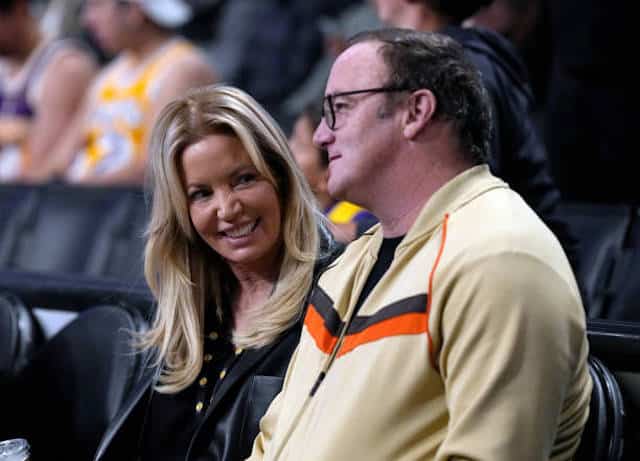 Jeanie Buss Jay Mohr Lakers