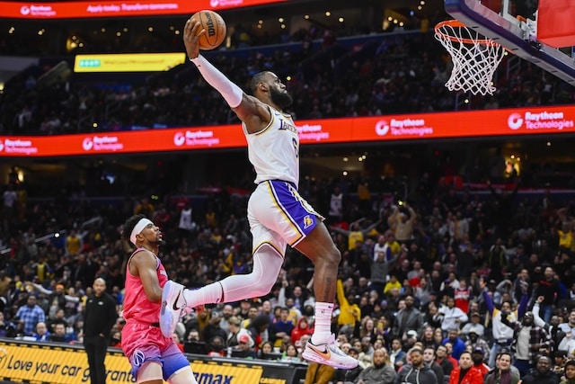 Lakers News LeBron James Believes Tomahawk Dunk Is His Signature Move