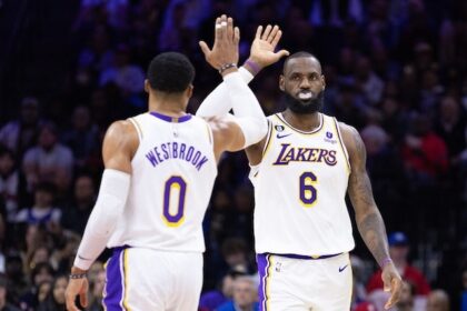 Russell Westbrook LeBron James Lakers