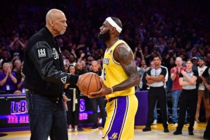 Kareem Abdul Jabbar LeBron James Lakers