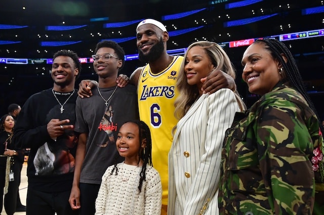 LeBron James, Bronny James, Lakers