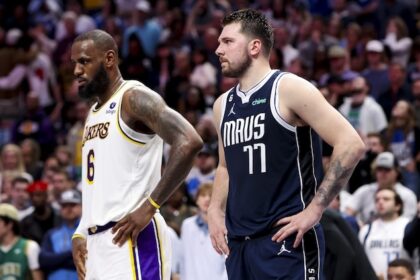 LeBron James, Luka Doncic, Lakers