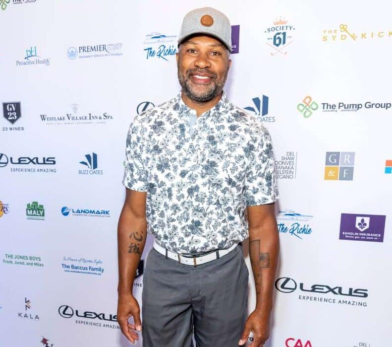 Derek Fisher at the 9th Annual Cedric The Entertainer Celebrity Golf Classic in 2022