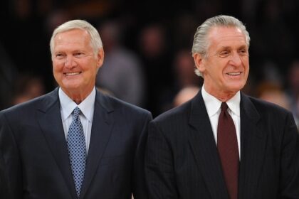 Jerry West, Pat Riley, Lakers