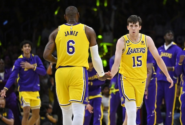 LeBron James, Austin Reaves, Lakers