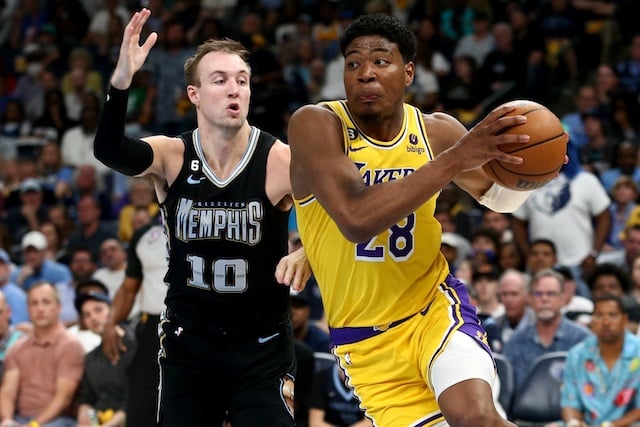 Rui Hachimura Luke Kennard Lakers Grizzlies