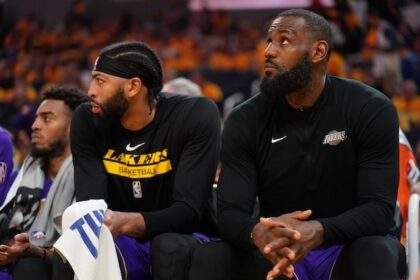 Anthony Davis, LeBron James, Lakers