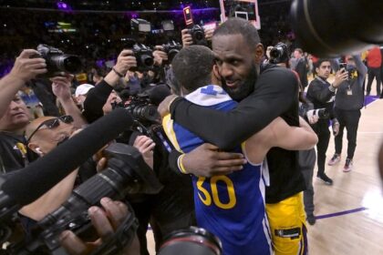 LeBron James, Stephen Curry, Lakers, Warriors