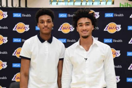 Jalen Hood Schifino, Maxwell Lewis, Lakers