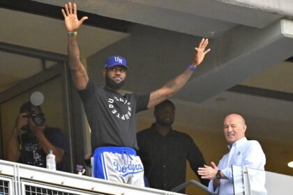 LeBron James, Lakers, Dodgers