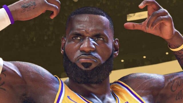 LeBron James, Lakers, NBA 2K24