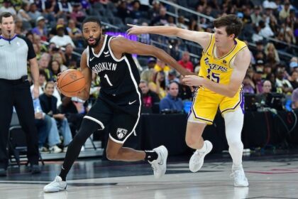 Austin Reaves, Mikal Bridges, Lakers