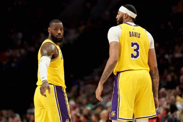 LeBron James, Anthony Davis, Lakers