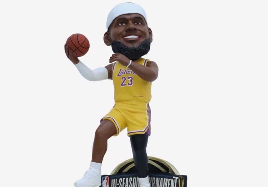 LeBron James bobblehead, NBA In-Season Tournament, FOCO