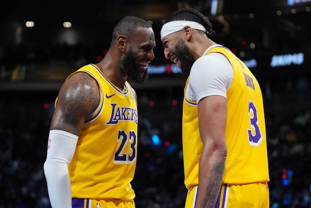 Lakers News LeBron James Explains Why Relationship With Anthony Davis Is So Great