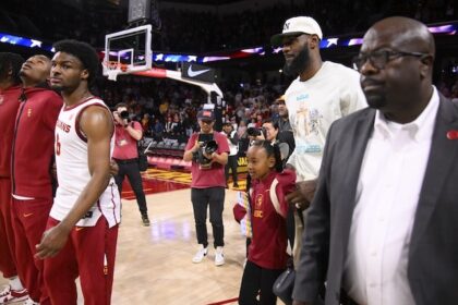 LeBron James, Bronny James, Lakers, USC