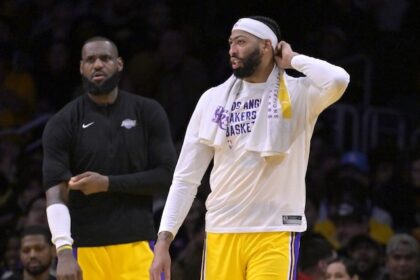 Anthony Davis, LeBron James, Lakers